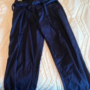 Blue trousers for work